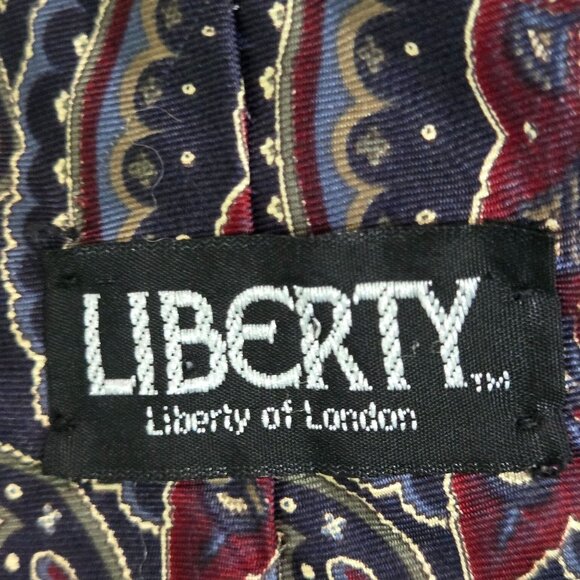Liberty Of London 100% Silk Made In USA Tie - Picture 3 of 4